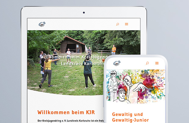 HOB-DESIGN relauncht Website für den Kreisjugendring e.V. Landkreis Karlsruhe