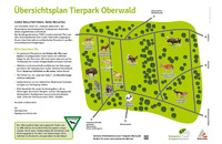 Parkplan Tierpark Oberwald 
