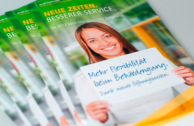 Kampagne »Neue Zeiten. Besserer Service.«