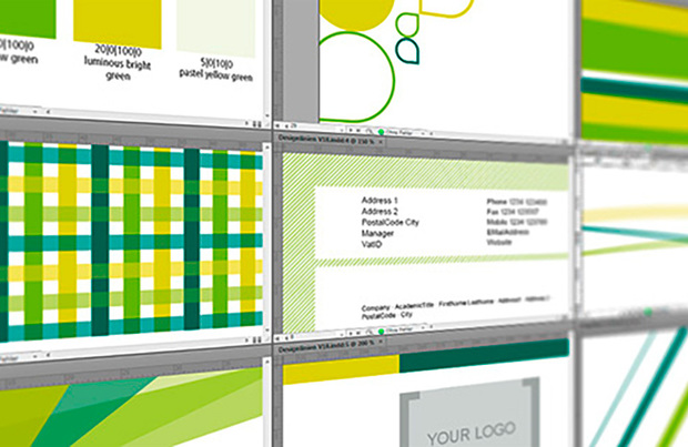 Professionelle Design-Vorlagen für die Web-to-Print Spezialisten von intomedia