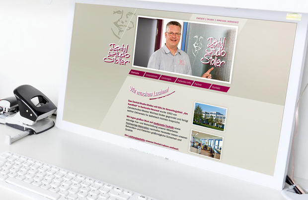 Wir machen Lachen – Die neue Website des Dental-Studio-Stoller ist online