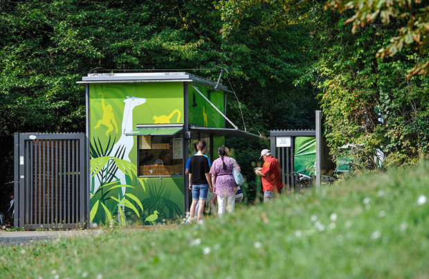 Pavillon Ost, Zoologischer, Stadtgarten Karlsruhe 