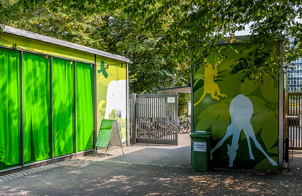 Pavillon Ost, Zoologischer Stadtgarten Karlsruhe 