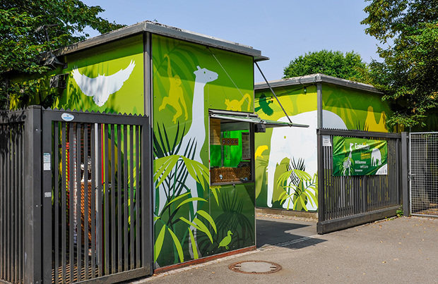 Pavillon Ost, Zoologischer Stadtgarten Karlsruhe 