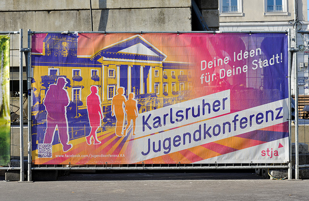 Bauzaun Banner 