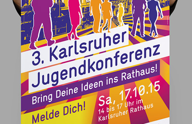 Plakat 3. Karlsruher Jugendkonferenz 