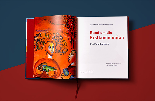 Innenseite Kinderbuch Erstkommunion 