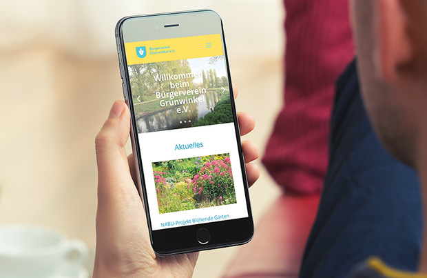 HOB-DESIGN launcht die neue Website des Bürgervereins Grünwinkel