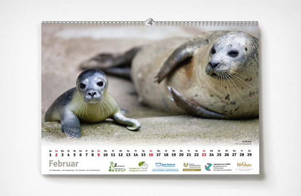 Karlsruer Zoo-Kalender 2020 