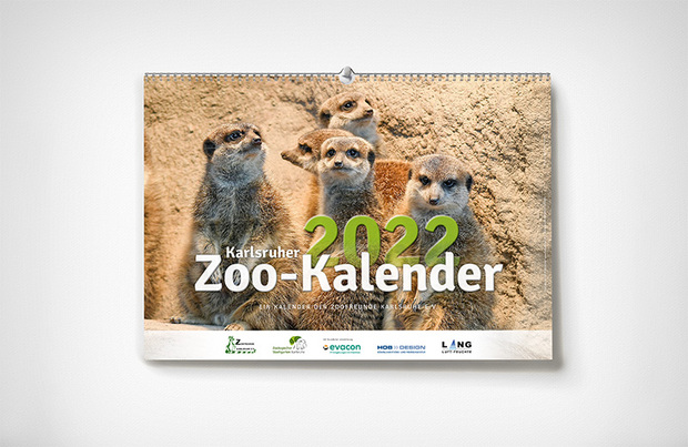 Titel Karlsruher Zoo-Kalender 2022 