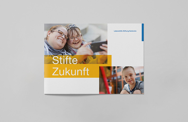 Titel Broschüre Lebenshilfe-Stiftung Karlsruhe 