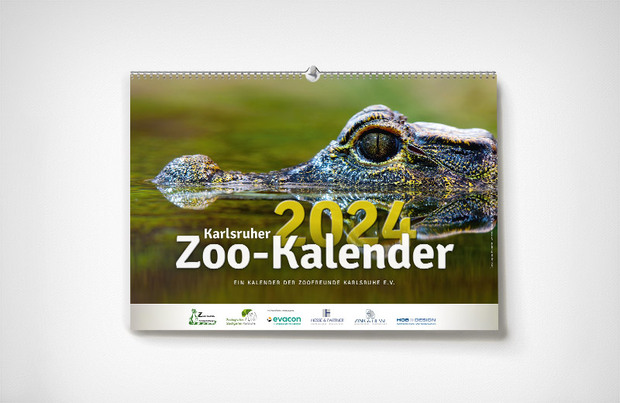 Titel Karlsruher Zoo-Kalender 2024 