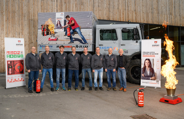 Fotoshooting für Espert Brandschutz im Unimog Museum Gaggenau