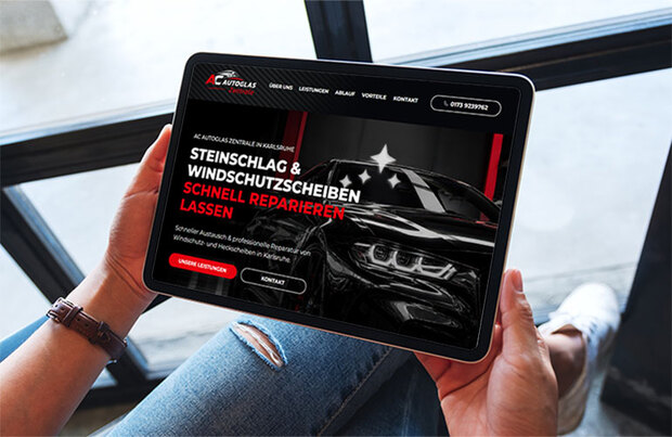 Einheitliches Erscheinungsbild für die AC Autoglas Zentrale