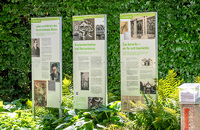 Info-Stelen für das Salve-Tor im Zoologischen Stadtgarten Karlsruhe 